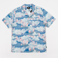 Stussy Cloud And Birds Shirt - Blue thumbnail