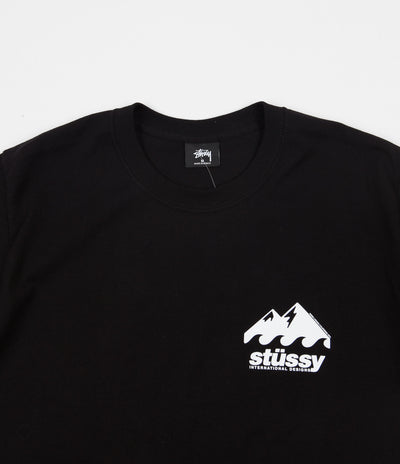 Stussy Coastline T-Shirt - Black