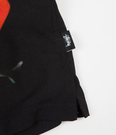 Stussy Cocktail Short Sleeve Shirt in Black