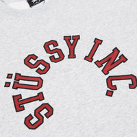 Stussy Collegiate Applique Crewneck Sweatshirt - Ash Heather thumbnail