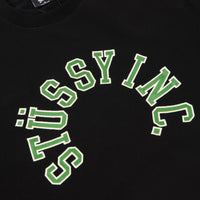 Stussy Collegiate Applique Crewneck Sweatshirt - Black thumbnail