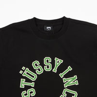 Stussy Collegiate Applique Crewneck Sweatshirt - Black thumbnail