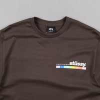 Stussy Color Bar T-Shirt - Charcoal thumbnail