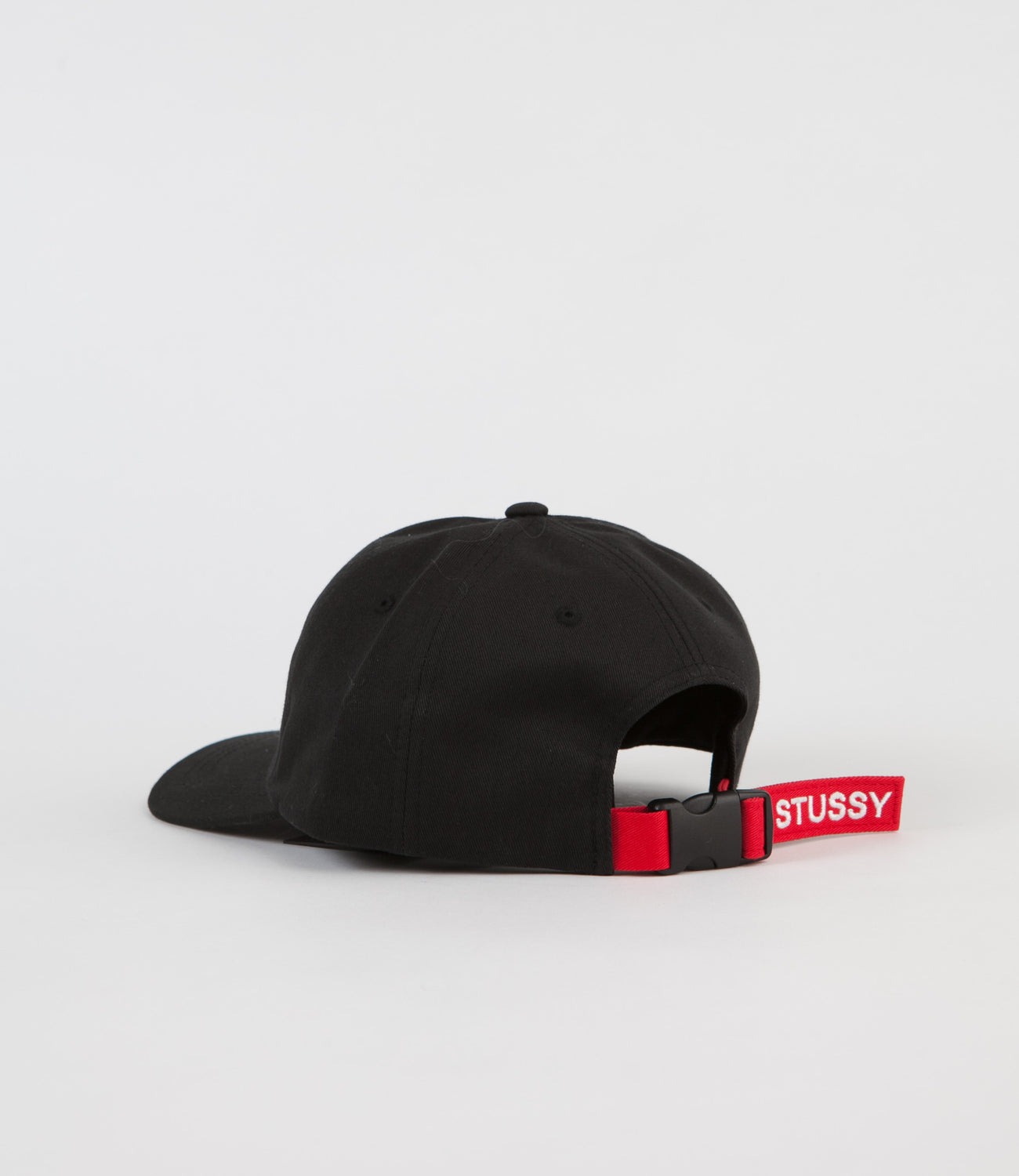 Stussy Contrast Strap Cap - Black | Flatspot