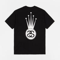 Stussy Crown Link T-Shirt - Black thumbnail