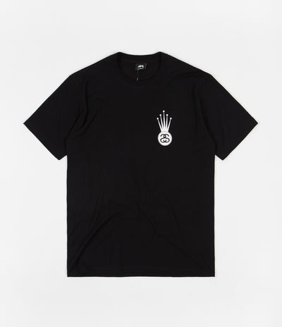 Stussy Crown Link T-Shirt - Black