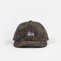 Stussy Cypress Paisley Low Pro Cap - Olive thumbnail
