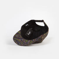 Stussy Cypress Paisley Low Pro Cap - Olive thumbnail