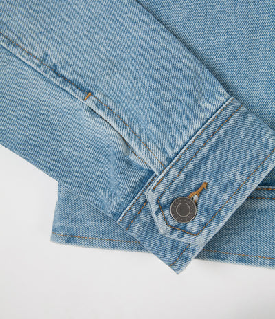 Stussy Denim Garage Jacket in Light Blue