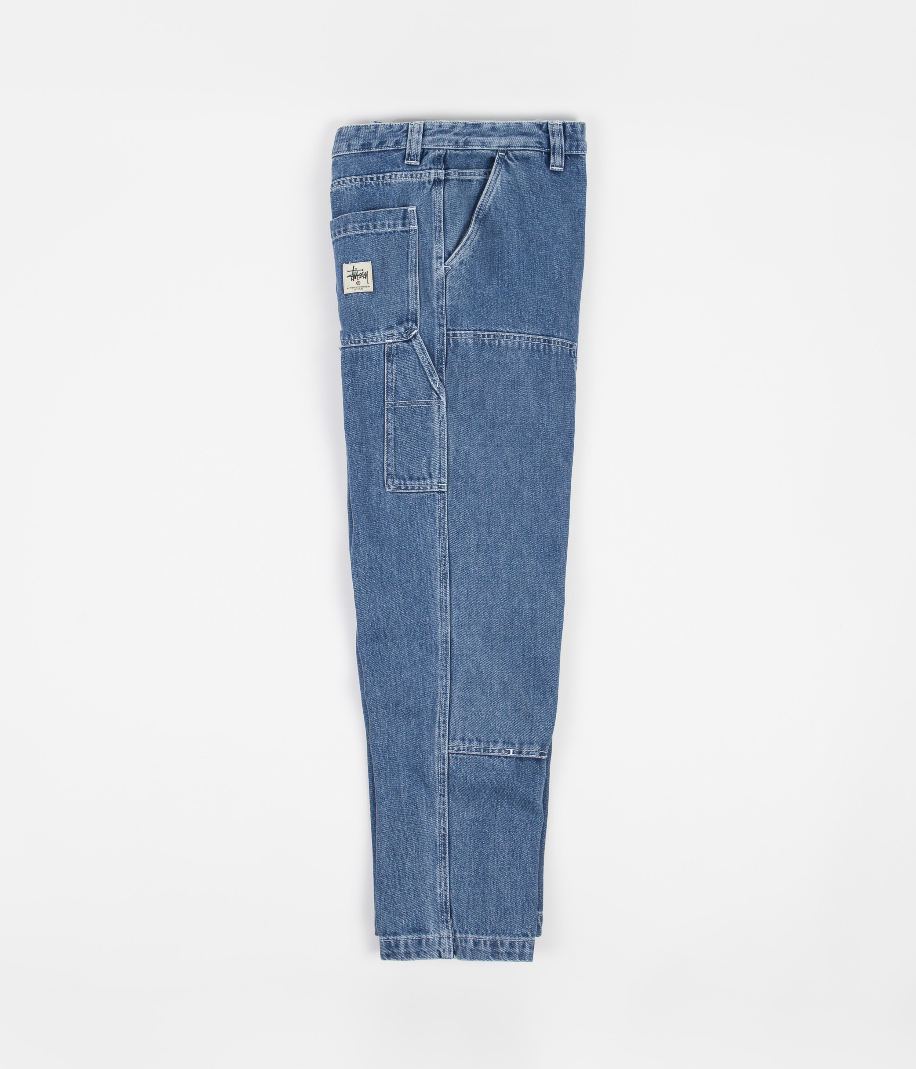 Stussy Denim Work Pants Blue Flatspot