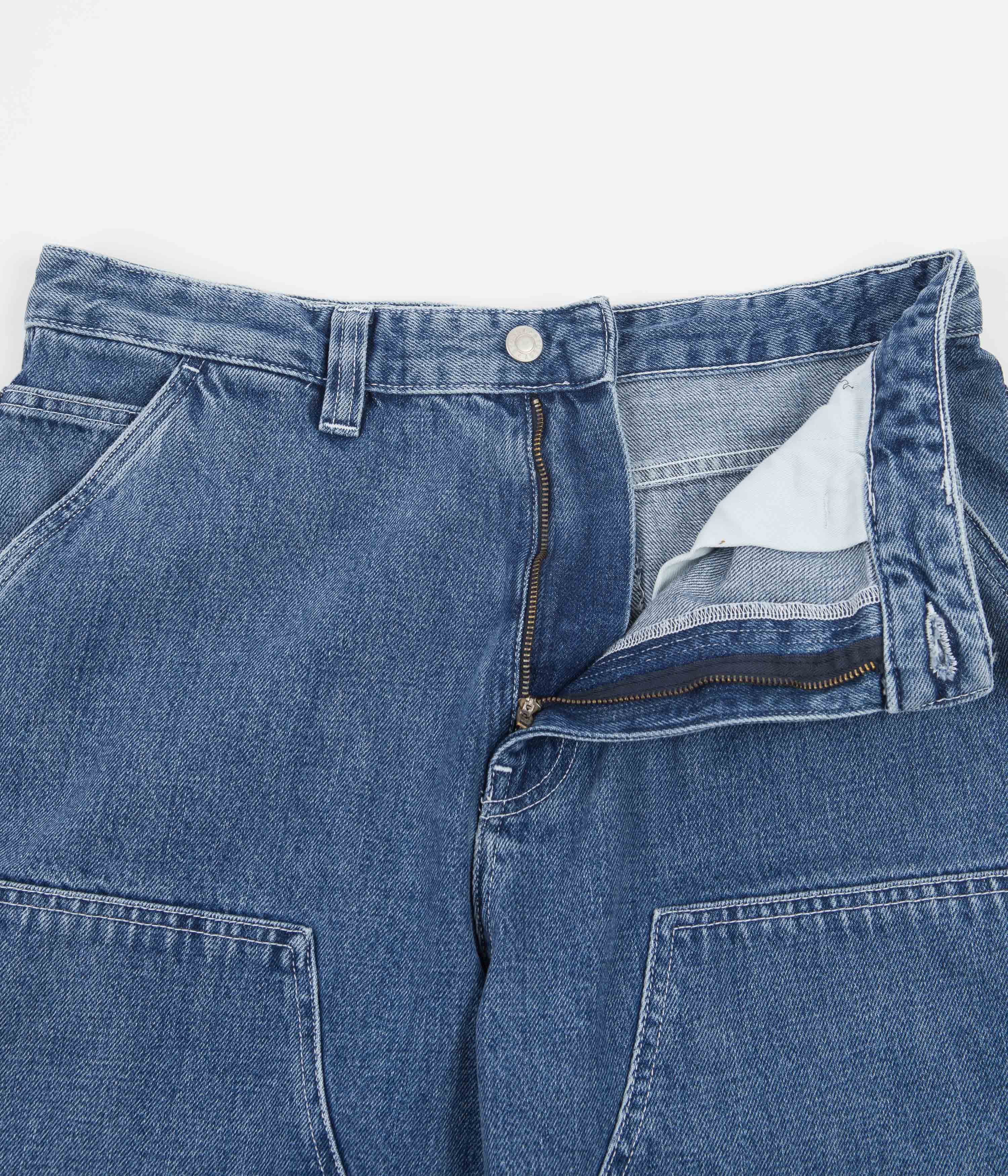 Stussy Denim Work Pants Blue Flatspot