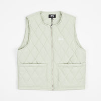 Stussy Diamond Quilted Vest - Sage thumbnail