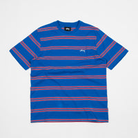 Stussy Double Stripe T-Shirt - Blue thumbnail