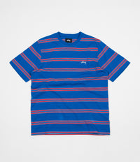 Stussy Double Stripe T-Shirt - Blue