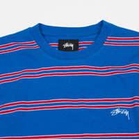 Stussy Double Stripe T-Shirt - Blue thumbnail
