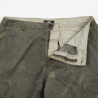 Stussy Dyed Nylon Suplus Cargo Pants - Olive thumbnail