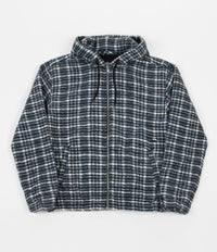 Stussy Unlined Plaid Work Jacket Brown Men's - SS24 - US