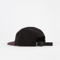 Stussy Fleece Nylon Mix Camp Cap - Black thumbnail