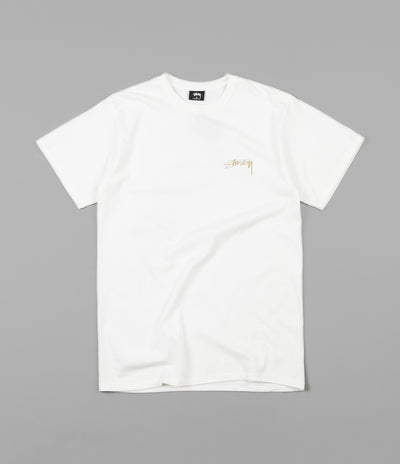 Stussy Fu Dog Pigment Dyed T-Shirt - Natural