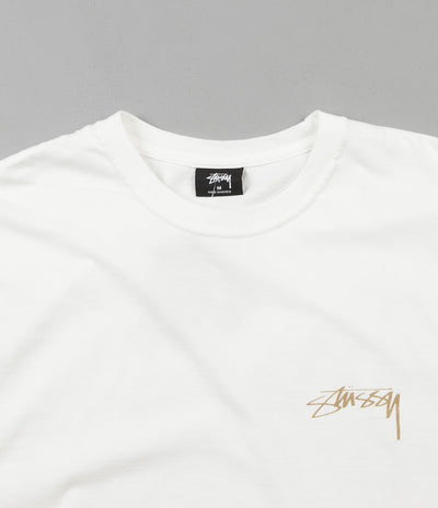Stussy Fu Dog Pigment Dyed T-Shirt - Natural
