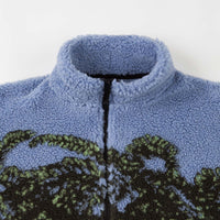 Stussy Hawaiian Jacquard Mockneck Sweatshirt - Blue thumbnail
