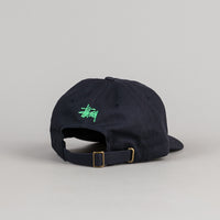 Stussy Herringbone Twill Cap - Navy thumbnail