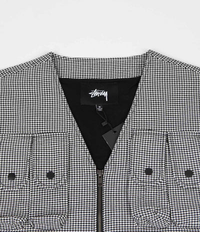 Stussy Houndstooth Work Vest - Houndstooth