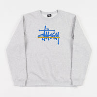 Stussy International Crewneck Sweatshirt - Ash Heather thumbnail