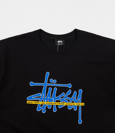 Stussy International T-Shirt - Black