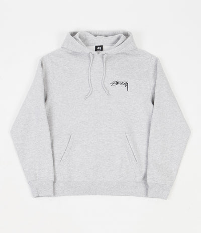 Stussy ITP Roses Hoodie - Ash Heather