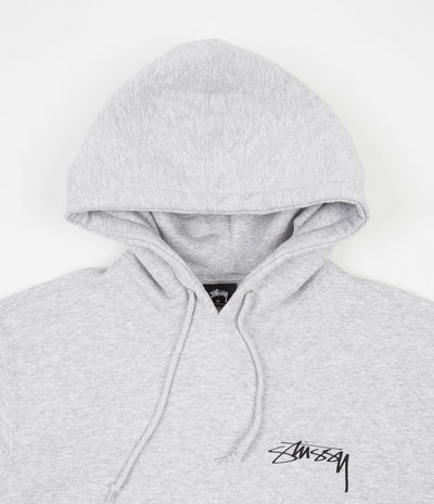 Stussy ITP Roses Hoodie - Ash Heather