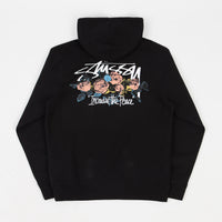 Stussy ITP Roses Hoodie - Black thumbnail