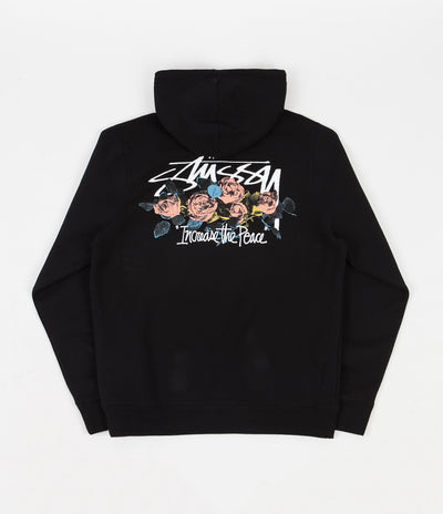 Stussy ITP Roses Hoodie - Black