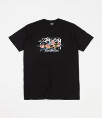 Stussy ITP Roses T-Shirt - Black