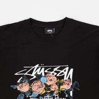Stussy ITP Roses T-Shirt - Black thumbnail