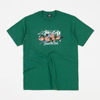 Stussy ITP Roses T-Shirt - Dark Green thumbnail