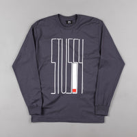 Stussy Tall Long Sleeve T-Shirt - Midnight thumbnail
