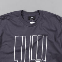 Stussy Tall Long Sleeve T-Shirt - Midnight thumbnail