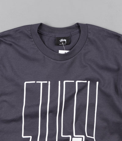 Stussy Tall Long Sleeve T-Shirt - Midnight