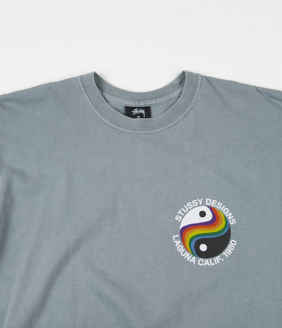 Stussy Laguna 80 Pigment Dyed T-Shirt - Slate