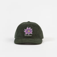 Stussy Laguna Flower Low Pro Cap - Green thumbnail
