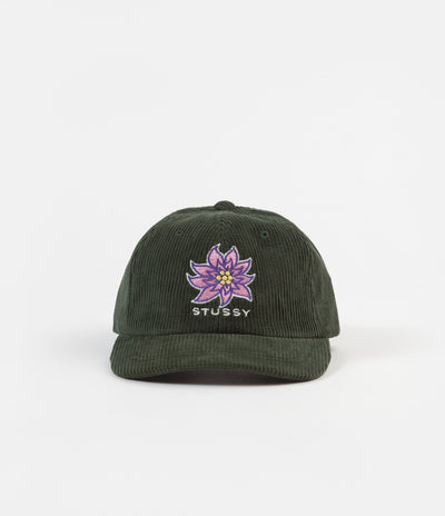 Stussy Laguna Flower Low Pro Cap - Green