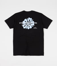 Stussy Laguna Flower T-Shirt - Black