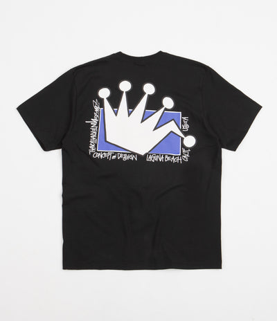 Stussy LB Crown T-Shirt - Black