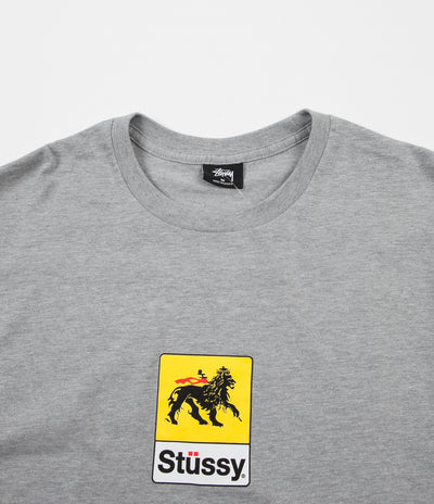 Stussy Leone T-Shirt - Grey Heather