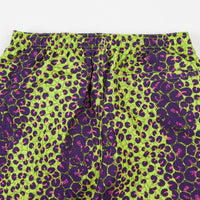 Stussy Leopard Water Shorts - Lime thumbnail