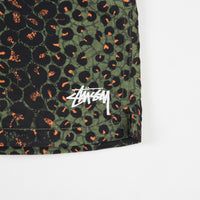 Stussy Leopard Water Shorts - Olive thumbnail