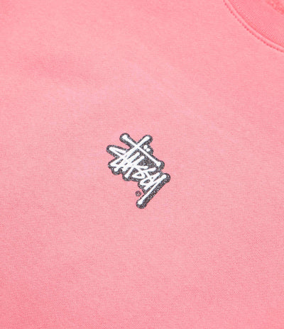 Stussy Lil' Stu Crewneck Sweatshirt - Dark Pink
