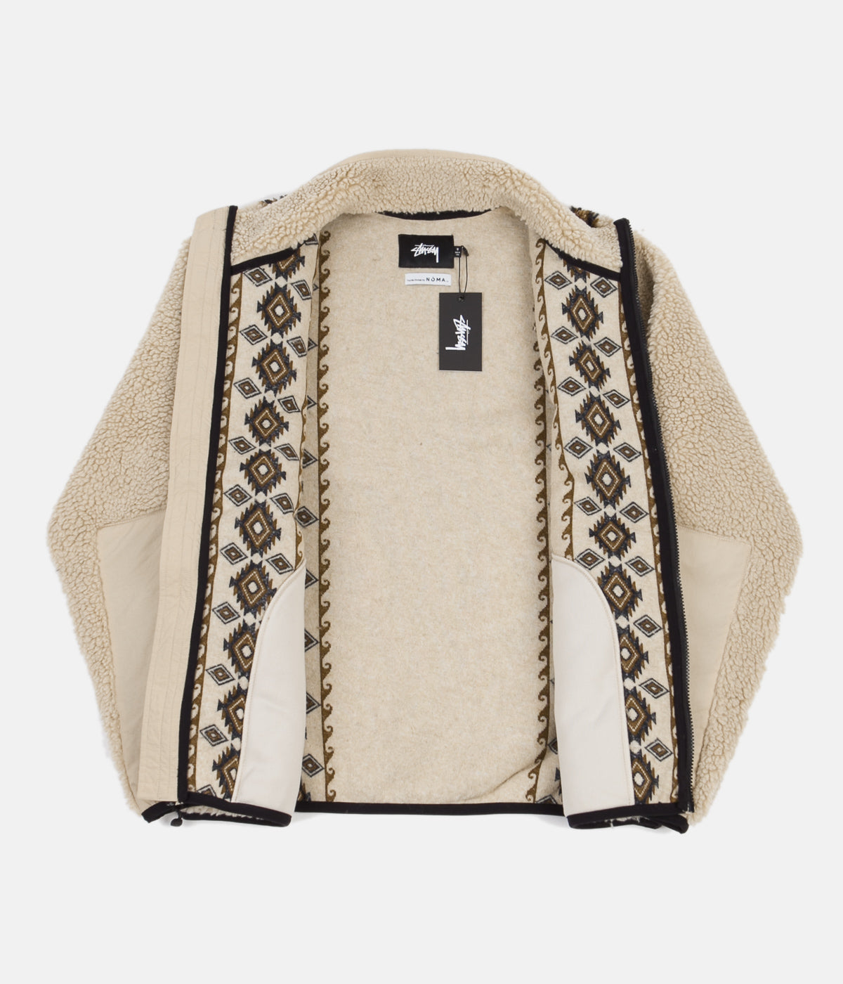 【ヒロ】Stussy NOMA Lima Jacquard Sherpa Stussy x Noma t.d. Fleece — Phillip Leyesa