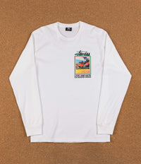 Stussy Love And Hate Long Sleeve T-Shirt - White